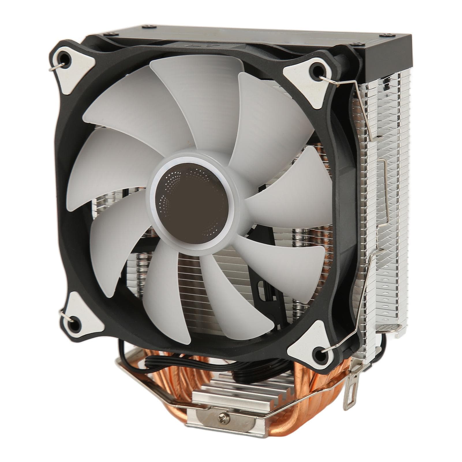 ARGB CPU Air Cooler 6 Copper Heat Pipes 12 VDC 3pin Universal Hydraulic PC CPU Cooling Fans for AMD