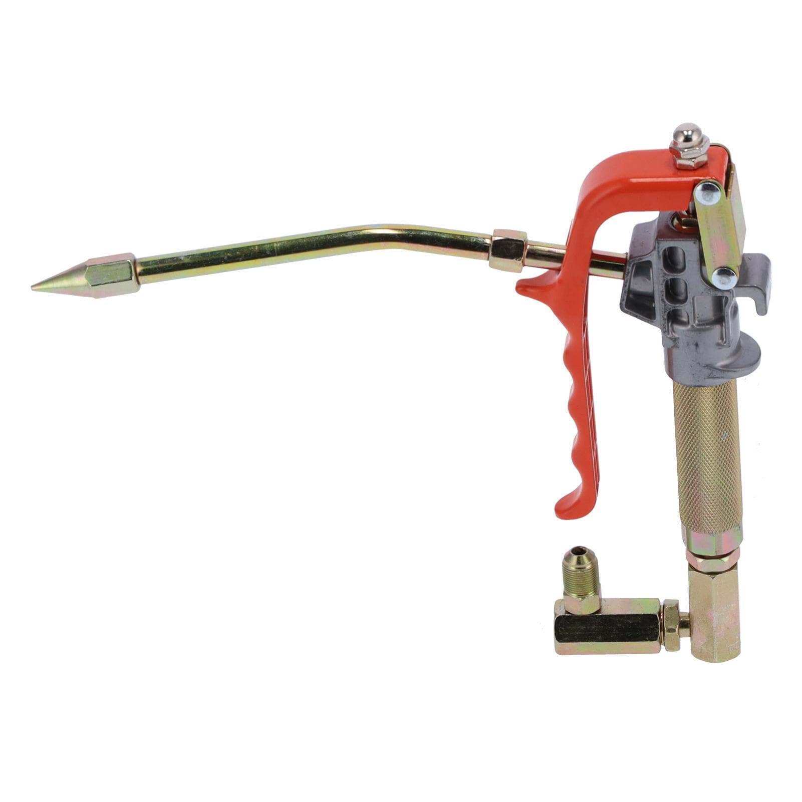 Grease Gun 360 Degree Rotary Refueling Alloy Heavy Duty Handheld Manual Control Tool TG?002