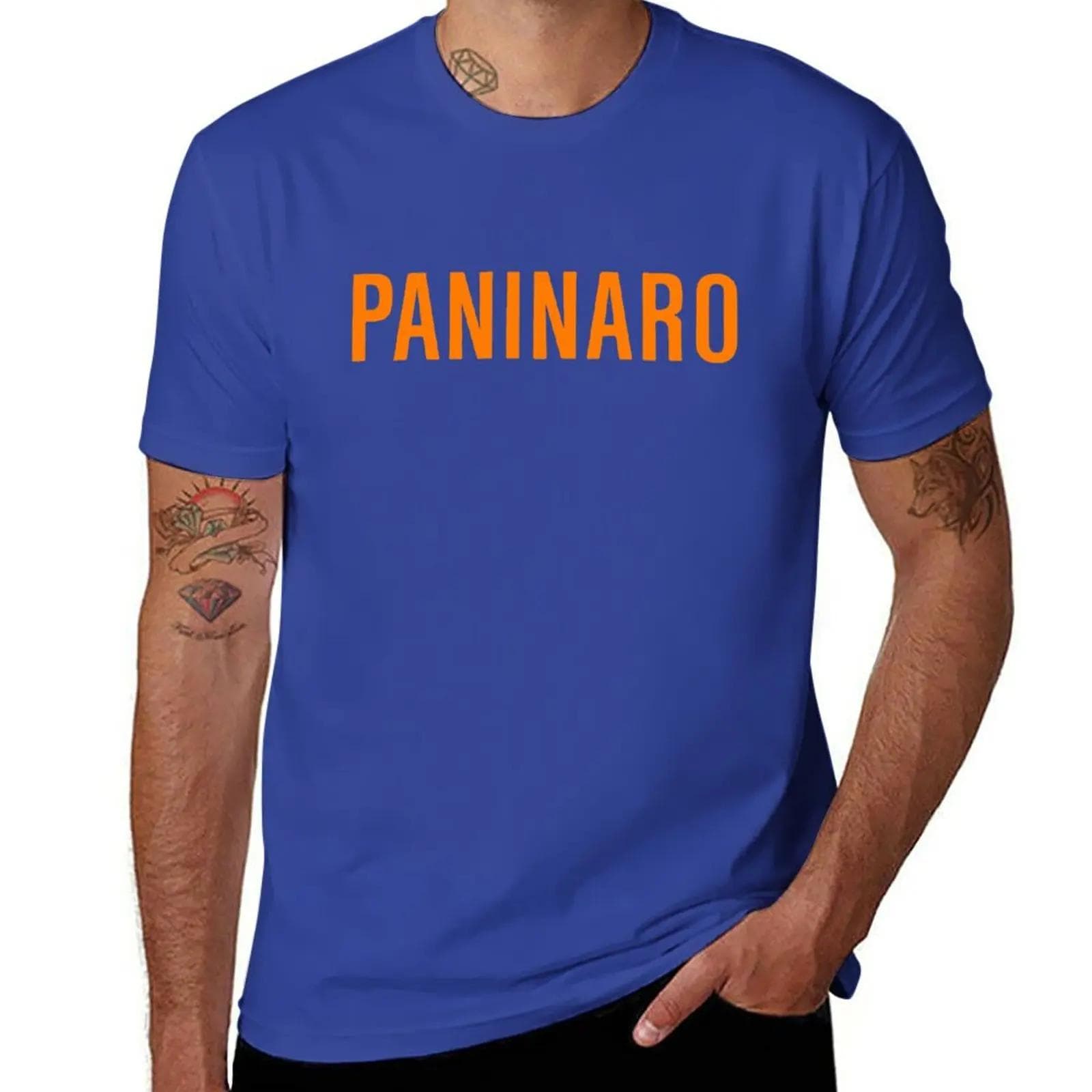Paninaro (orange) T-Shirt tees sublime blacks Men's t-shirt S blue