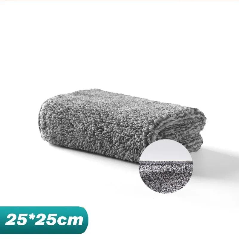 1/5pcs Bamboo Charcoal Fiber Water Absorption Cleaning Cloth Rags Non-Stick Oil Washing Kitchen Towel Household Cleaning Tools 1PCS