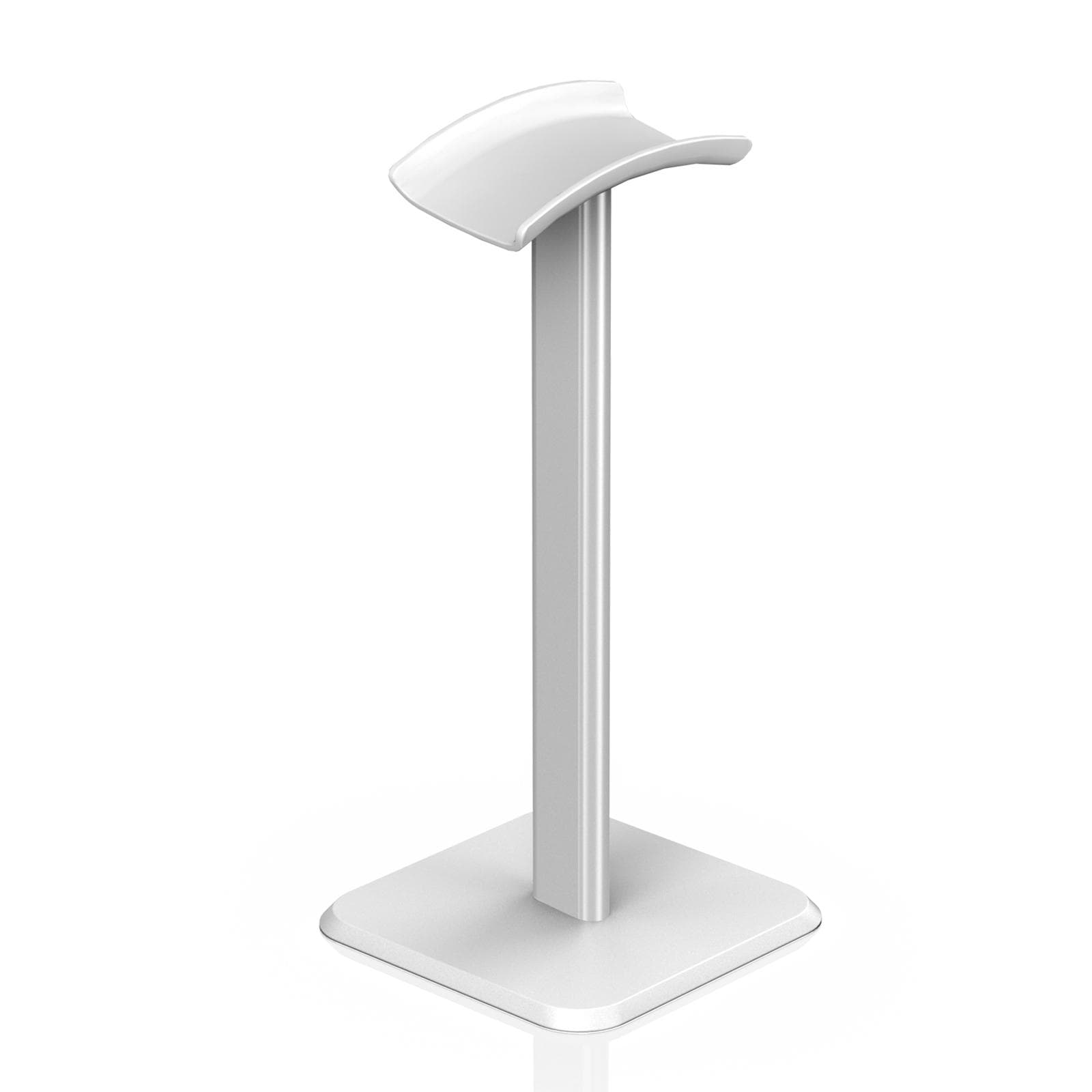 Z6 Over Ear Headset Stand Detachable Headphone Holder Gaming Headset Bracket Aluminum Alloy white