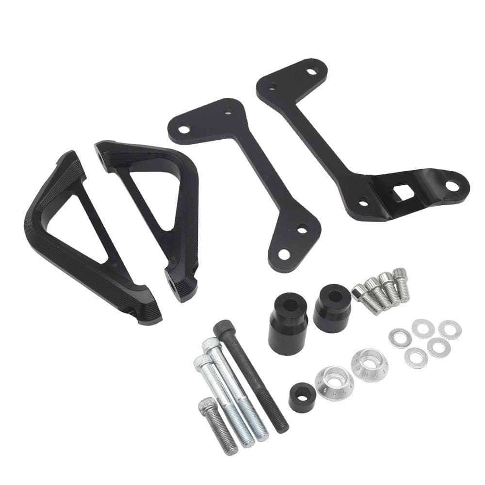 Motorcycle Engine Guards Protector Crash Bars Frame Protecting Replacement for MT09 black