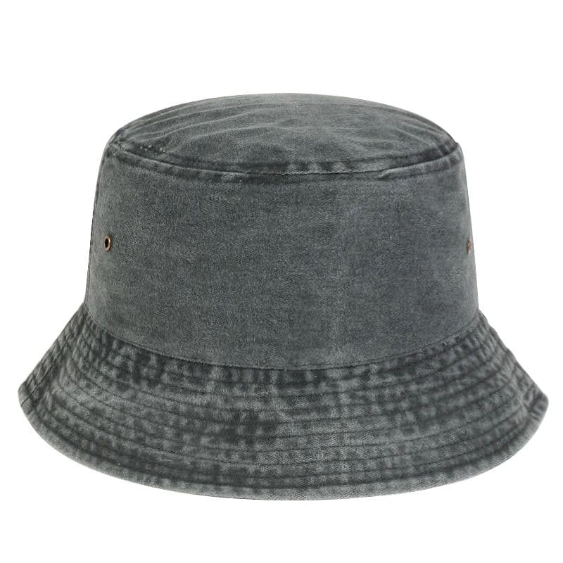 Unisex Solid Color Personality Bucket Hats Fishermen Caps Outdoor Casual Cap Sunscreen Hat Single code army green