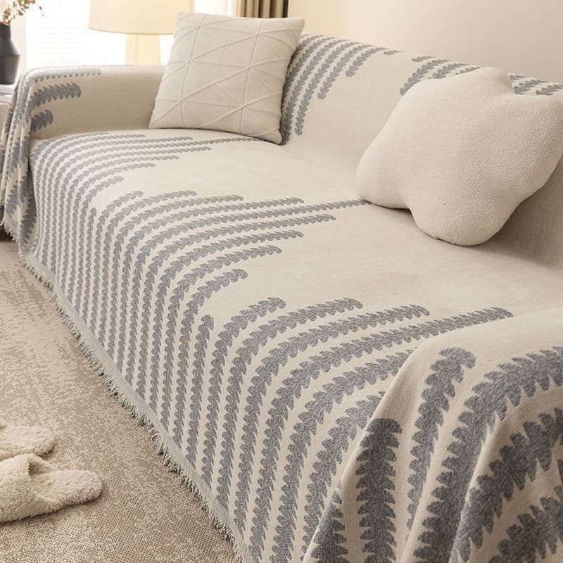 New Northern Europe Chenille Sofa Towel One Piece Dust-proof Sofa TowelSeat Cushion Four Seasons Universal Full Wrap Cover Cloth 180x130cm1pcs