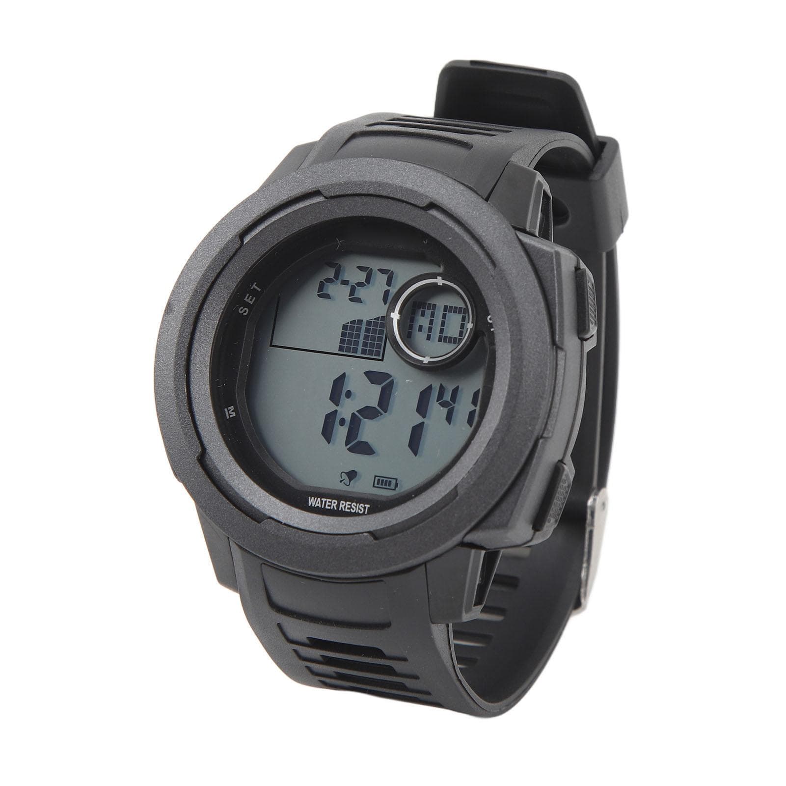 Men Digital Sports Watch Outdoor Sports Electronic Watch Shock Resistant 50M Swimming Waterproof