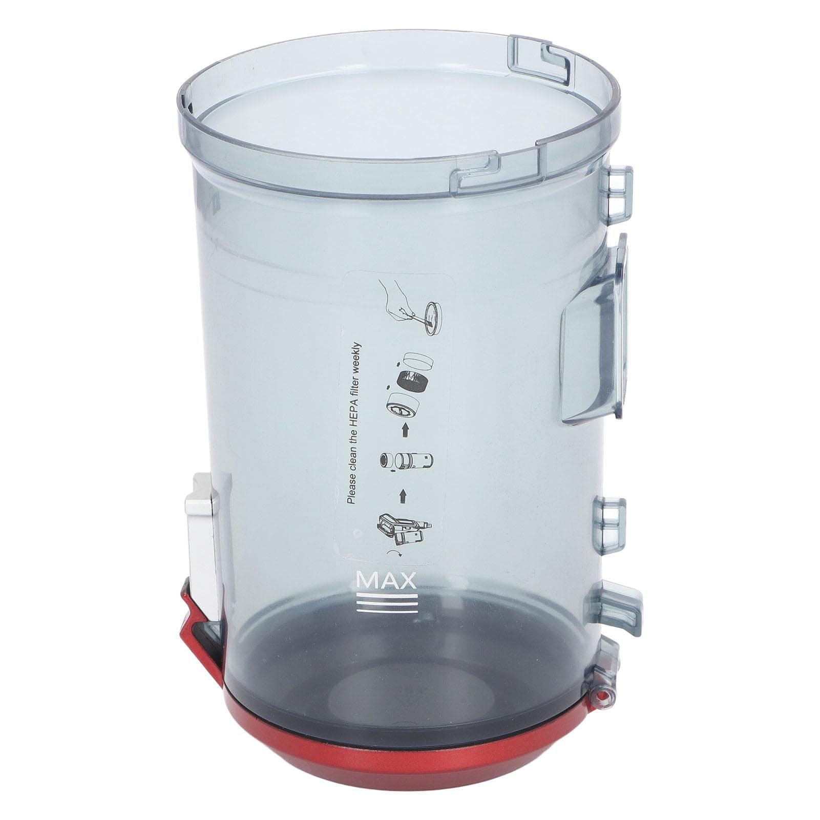 Vacuum Cleaner Dust Box ABS Bin Large Capacity Easy Install Vacuum Cleaner Part for Proscenic I9
