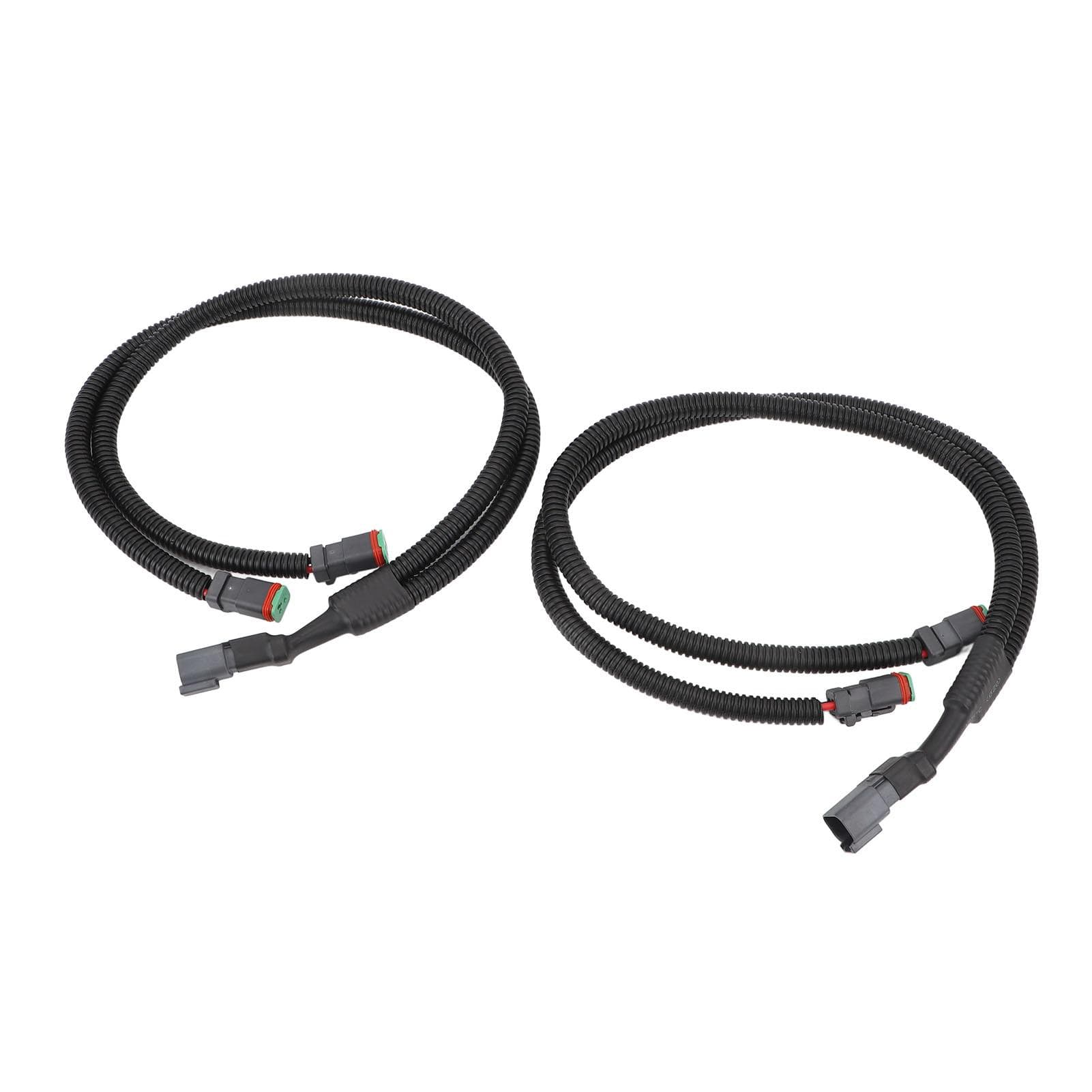 2Pcs DT Wiring Harness Adapter Plug and Play High Power Wiring Harness Adapter Connector for LED