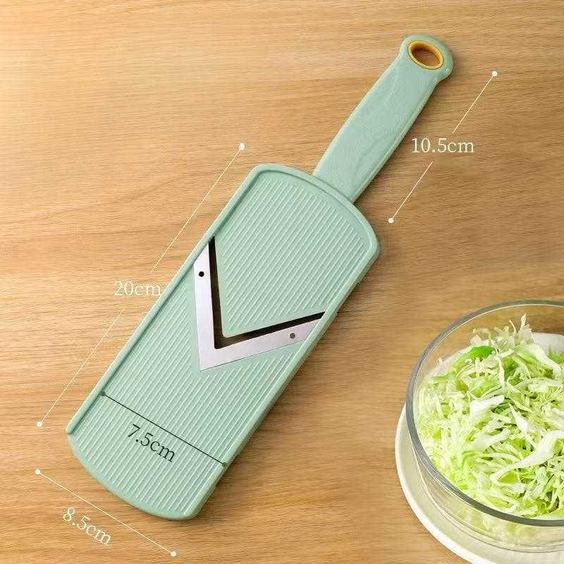 1pc Vegetable Salad Slicer Grater Shredder For Cabbage Lettuce Purple Cabbage Cucumber Bok Choy, Multi-Function Cabbage Slicer Green 1pc multicolour