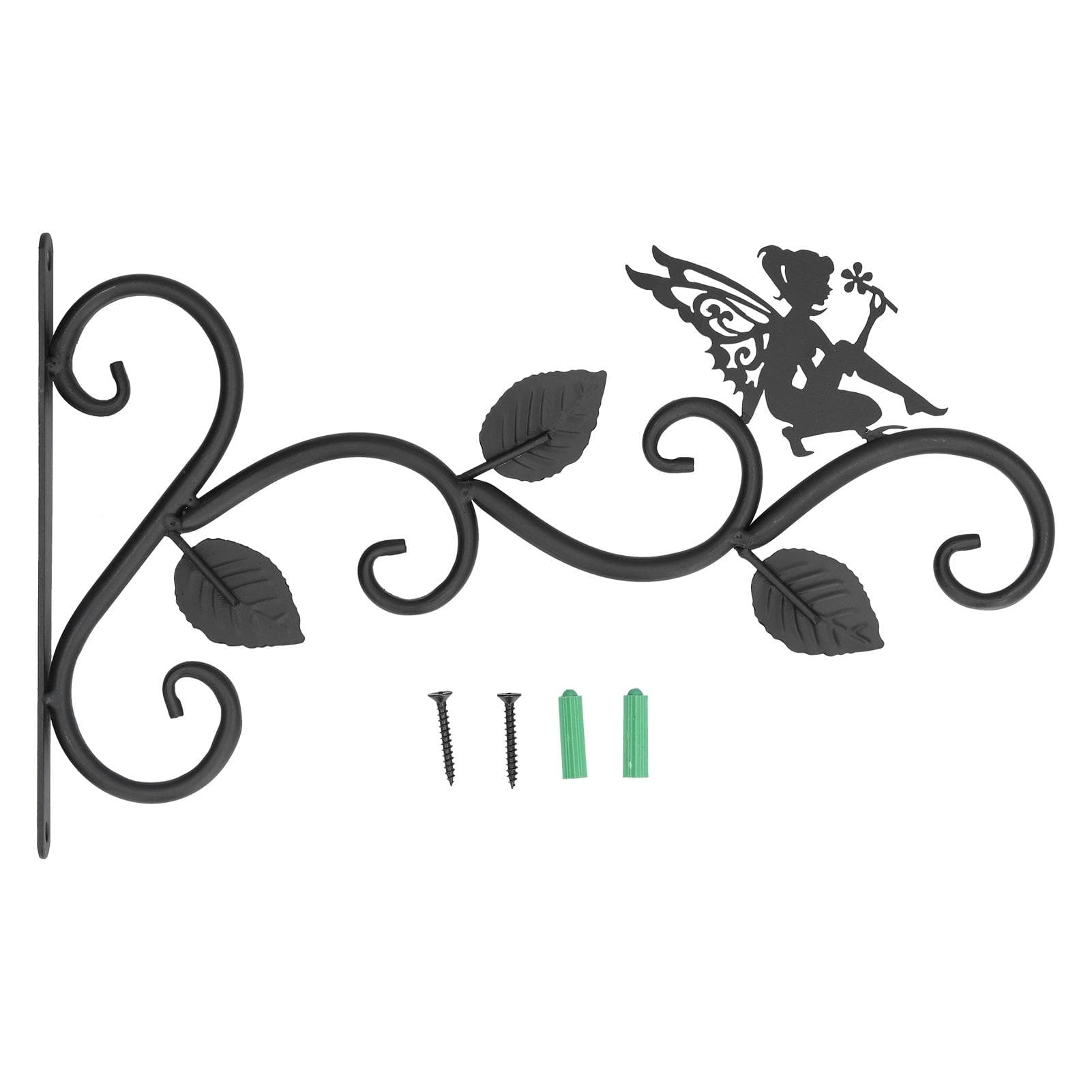 Hanging Plants Bracket Wrought Iron Wall Planter Hook Flower Pots Hanger for Living Room Balcony