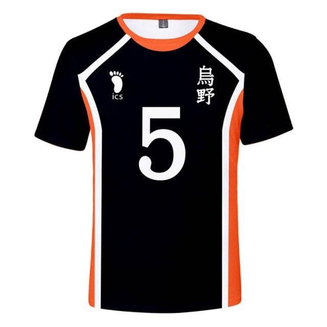 New Anime Haikyuu Cosplay Costume Hinata Shoyo 3d T -Shirt Karasuno High School Volleyball Tops Kageyama Tobio Teenage Sweatshirt XXXXL