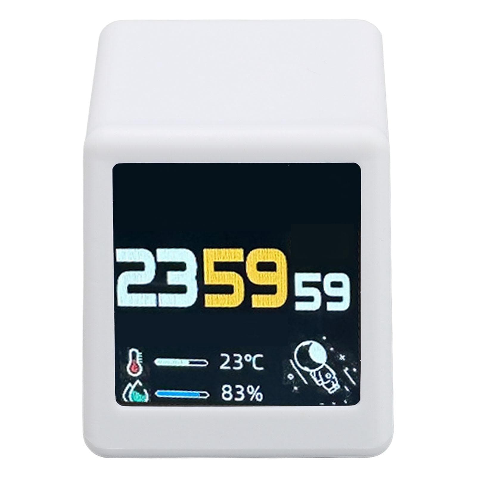 WiFi Time Weather Display Multifunctional Easy Using Desktop Digital Clock Weather