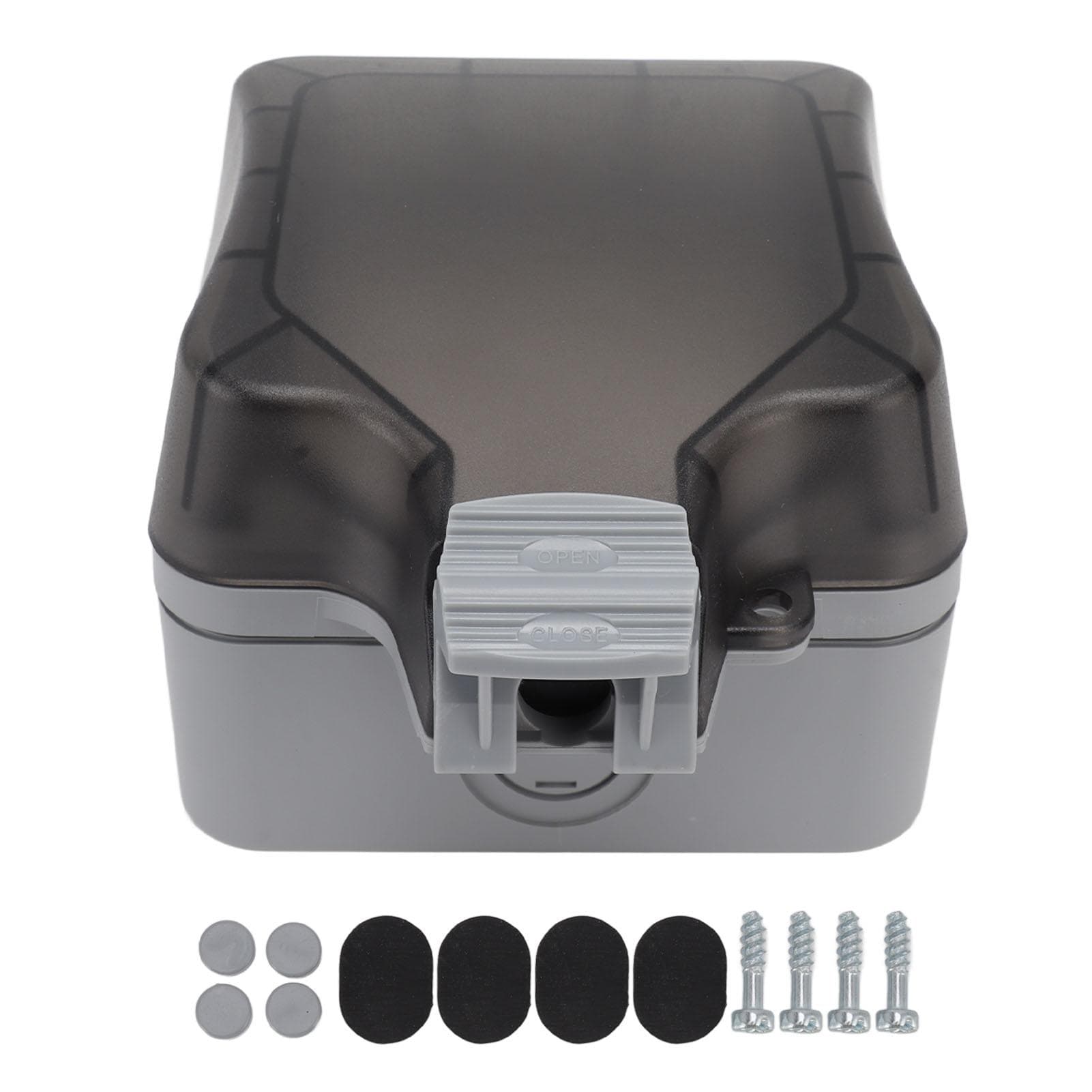 IP66 Outdoor Waterproof Switch Socket Box Surface Mounted Splashproof Dustproof Charging Socket