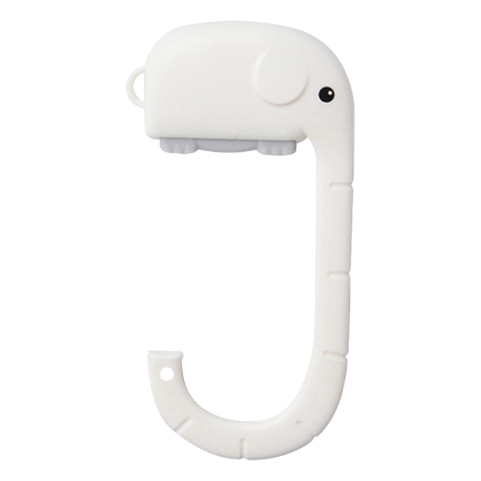 Little Elephant Bag Hook Strong Load Bearing Punching Free Cute Hanger for Desktop Use
