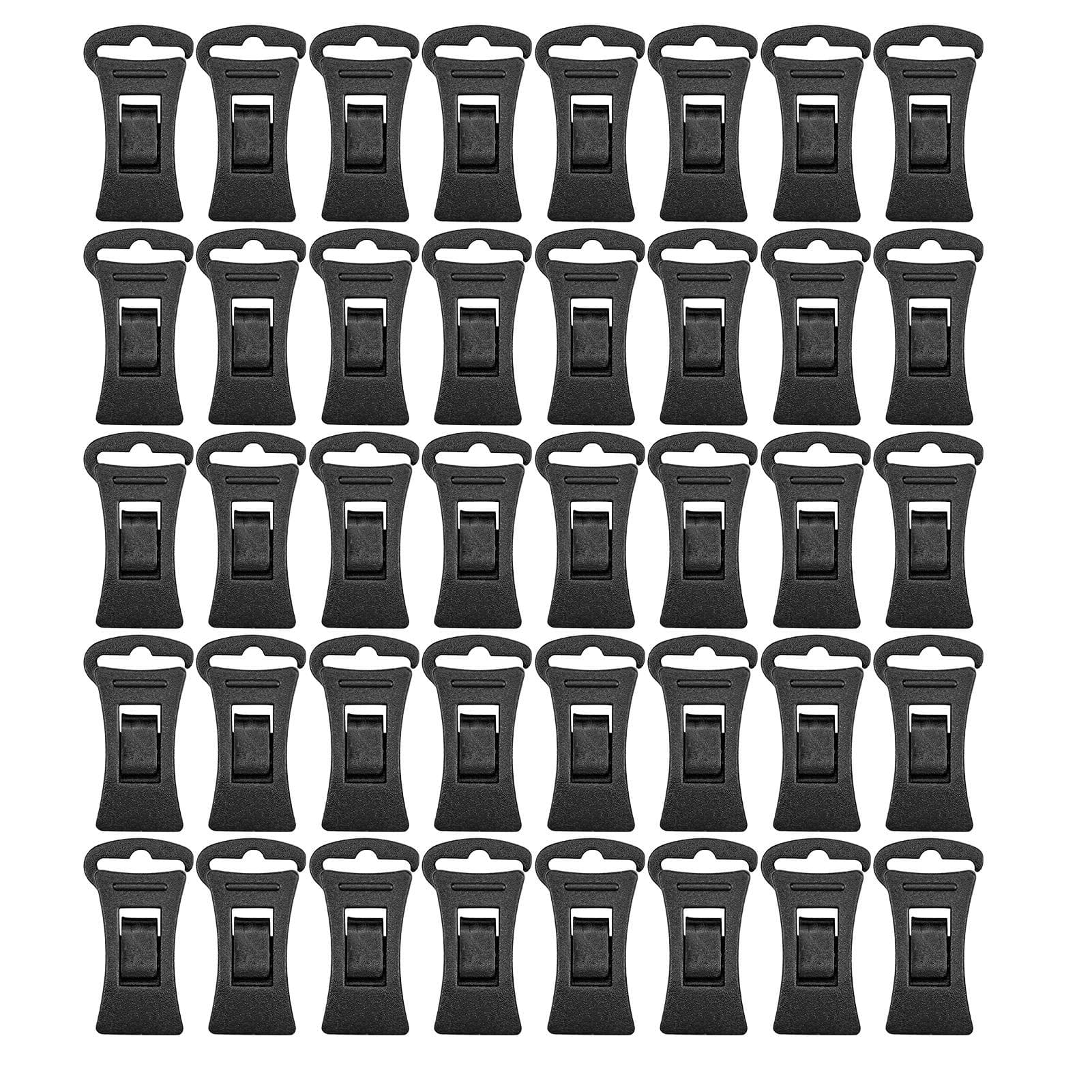 40Pcs Clothespins Plastic Non Slip Sock Laundry Clips Hanging Hooks for Laundry Washing Machine