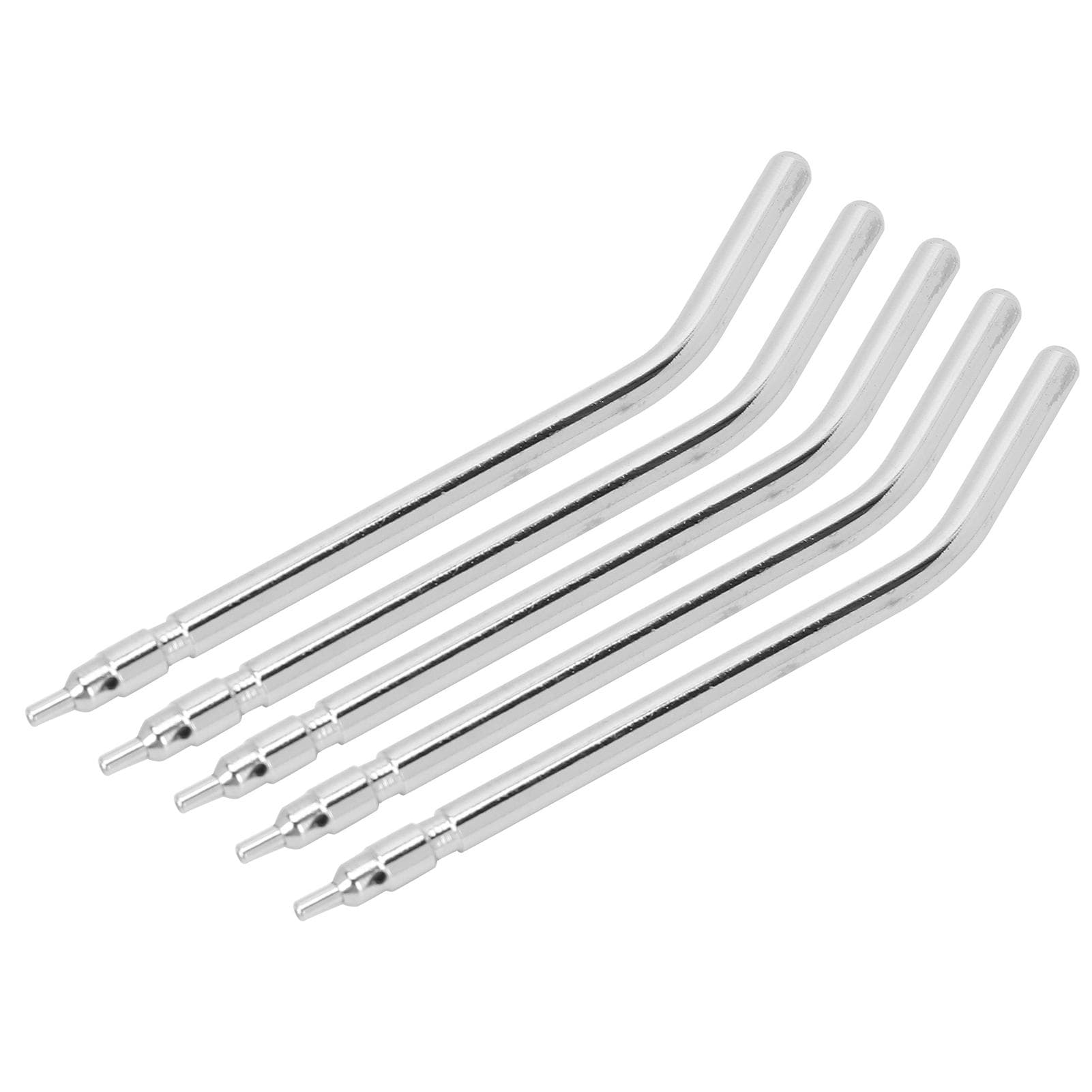 5pcs Stainless Steel Dental Air Water Spray Nozzles Tips 3‑Way Triple Syringe Nozzle