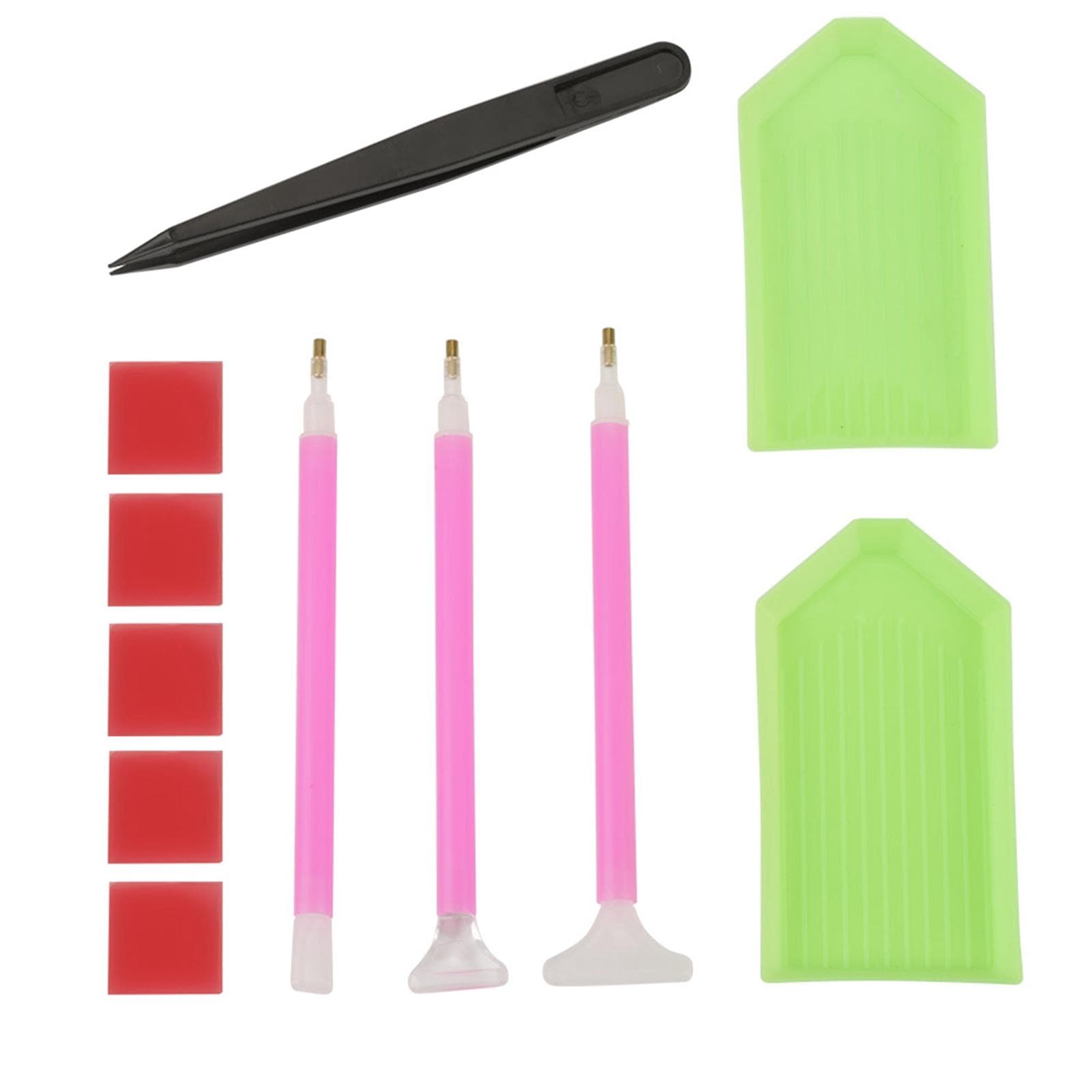 Embroidery Pen DIY Diamond Painting Cross Stitch Tools Accessories Kit (#1)