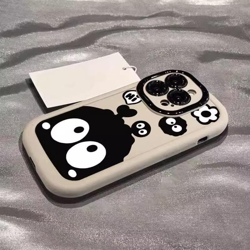 Applicable To Apple 15promax Mobile Phone Case 16plus Puff IPhone 14 Cartoon Briquette 13mini/12/11 iPhone X