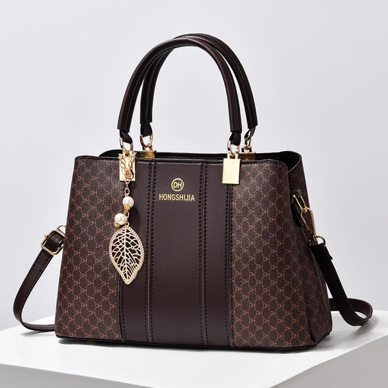 Handbag Large Capacity Women's Leather Bag Shoulder Bag Ladies Women Bags 2022 Luxury Brand High Quality Mother Gift coffee