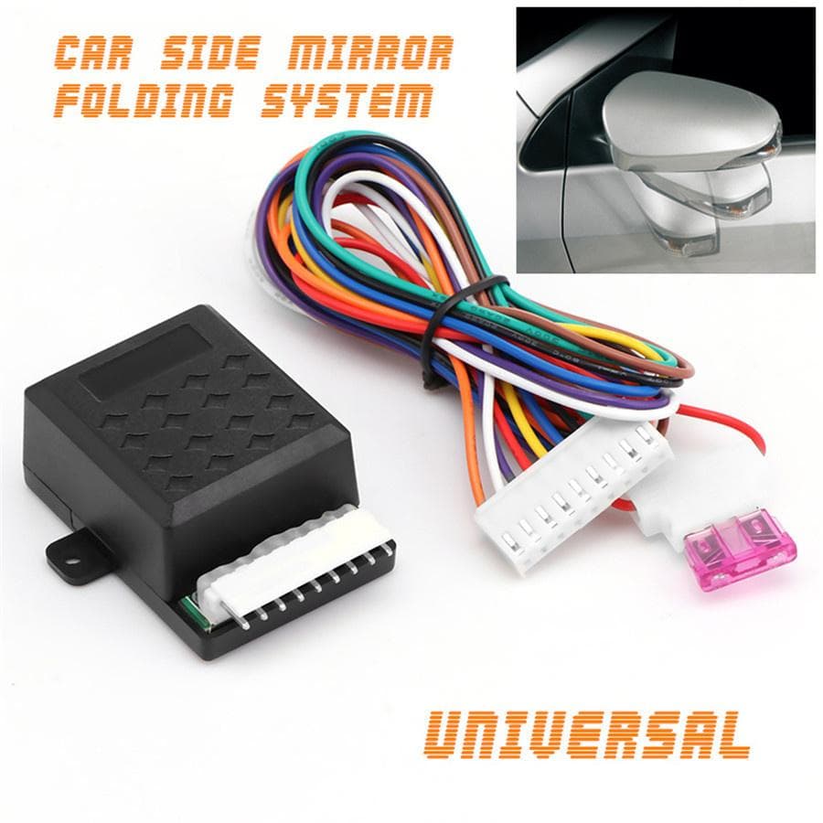 Car Intelligent Side Mirror Rear View Mirror Lock Folding Closer System Modules