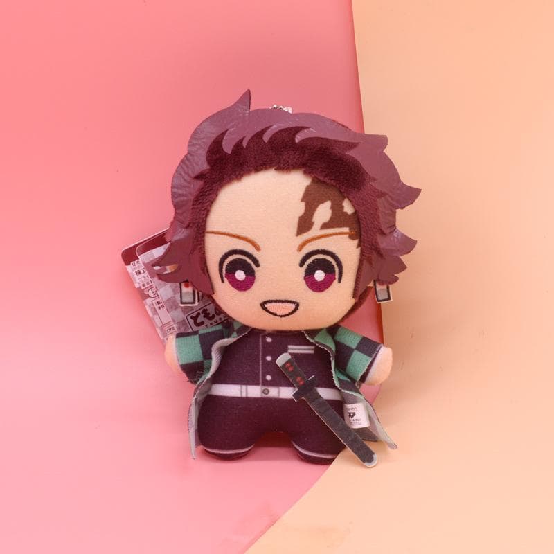 Anime Demon Slayer Kimetsu No Yaiba Plush Doll Pendant Anime Plush Toy green