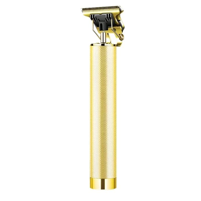 Professional Electric Hair Clippers T9 Electric Hair Trimmer 0mm Baldheaded Cutter Beard Shaving Precision Finishing Hair Cutting Machine gold