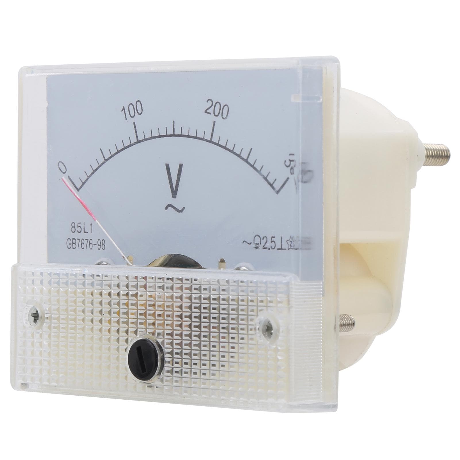 85L1 AC 0?300V Pointer Type AC Voltmeter Clear Scale ABS Mounted Voltage Measuring Meter