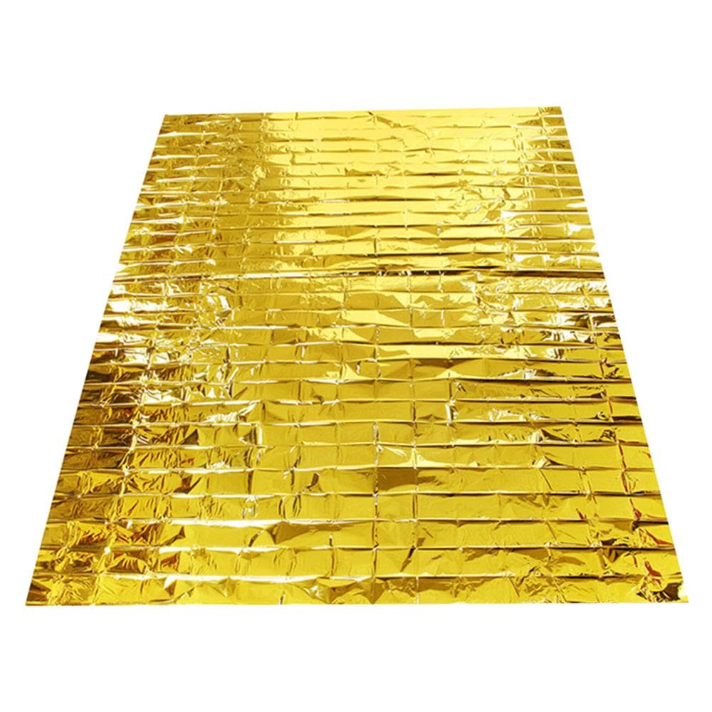 10 PCS Emergency Blankets Survival Rescue Insulation Curtain Outdoor Emergency Blankets 210x160cm
