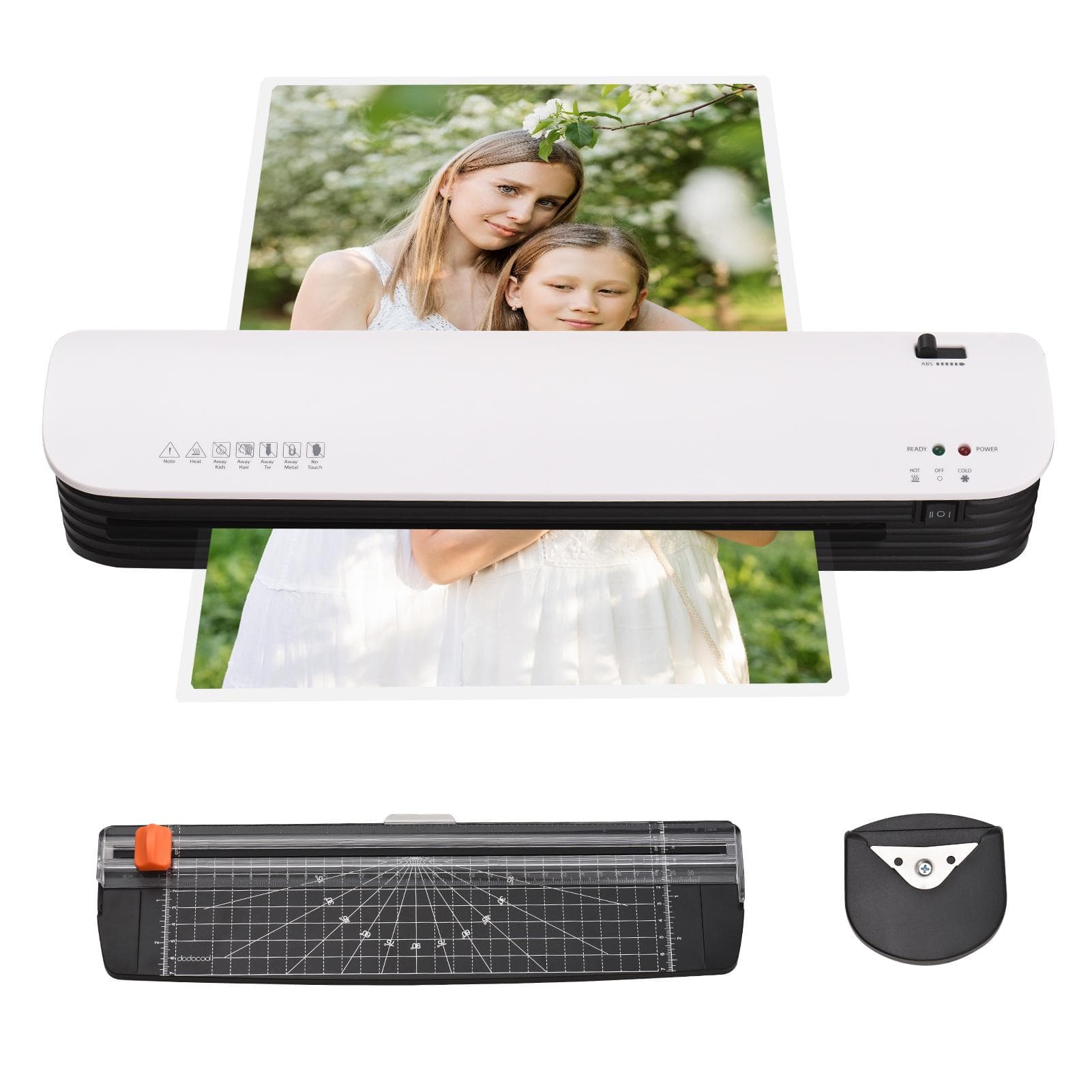 SL399 Laminator Machine Set A3 Size Hot and Cold Lamination 2 Roller System with 25 A3/A4/A5/A6 EU Plug