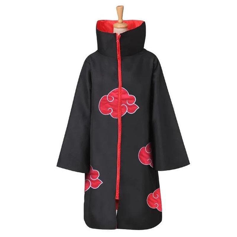 Men Women Costume Akatsuki Cloak Cosplay Sasuke Uchiha Cape Cosplay Itachi Clothing Adult L