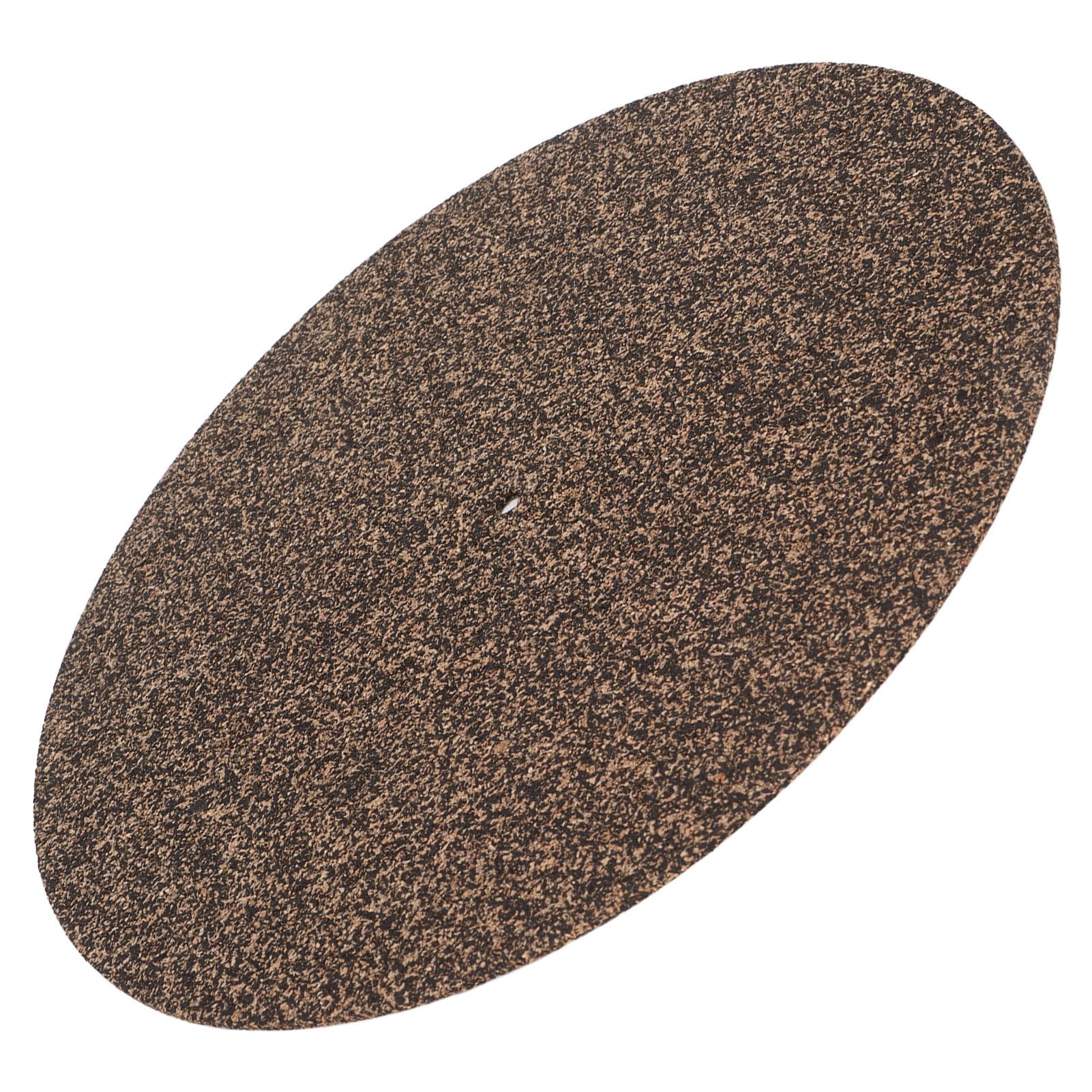 GKR20A 12in Vinyl Record Pad Anti Static Embedded Turntable Cork Rubber High Fidelity Vinyl Record