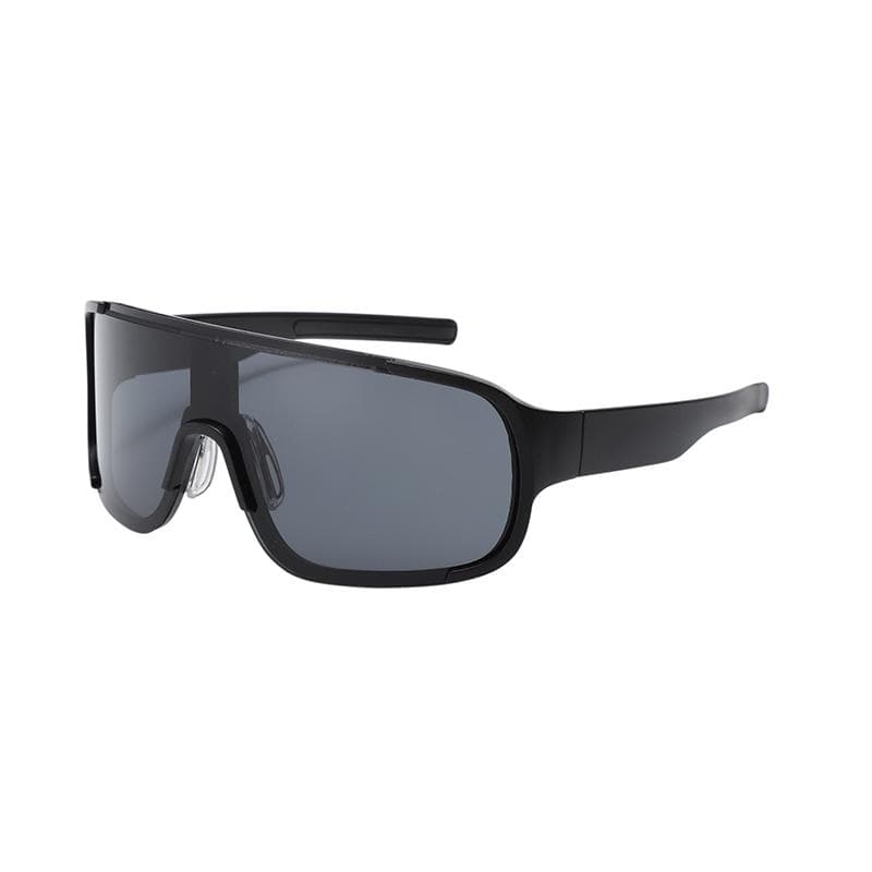 Popular One-piece Outdoor Sports Cycling Sunglass Large Frame Windproof Sand Climbing Slimming Personality 66307