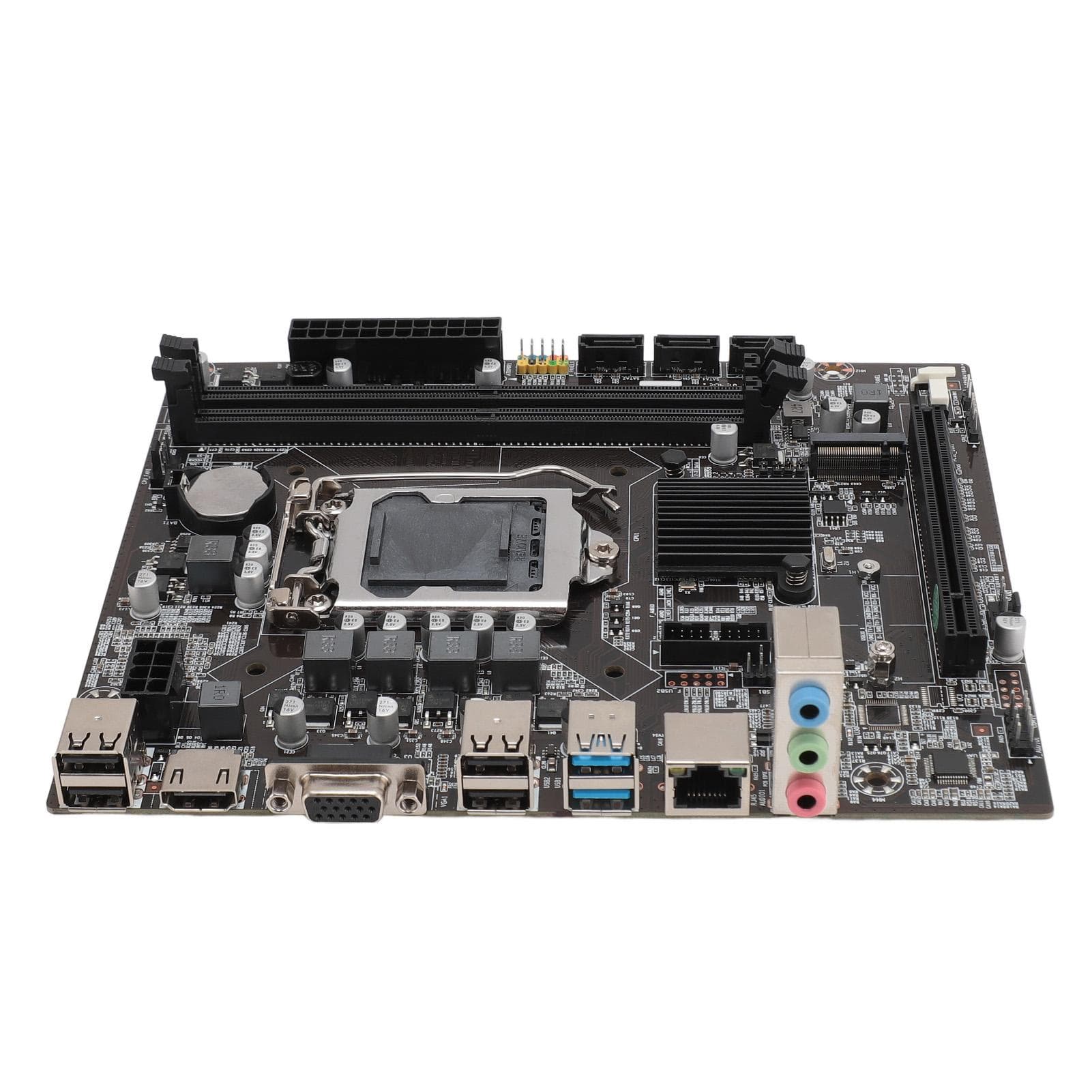 H110 Motherboard with Dual Memory Strip LGA1151 DDR4 2133HMz Memory M.2 Port USB3.0 SATA3.0 Desktop