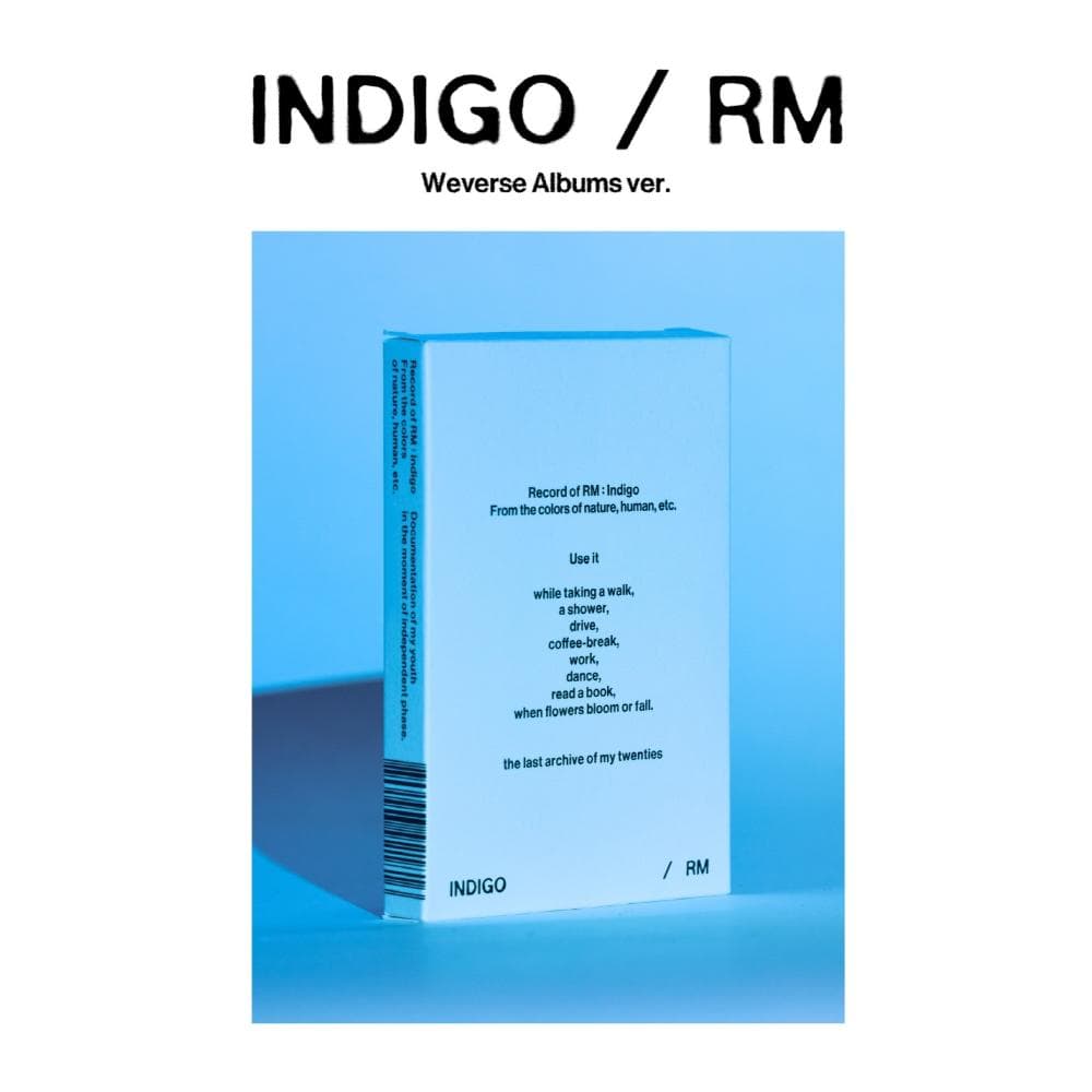 BTS RM Indigo Album Weverse Album ver.