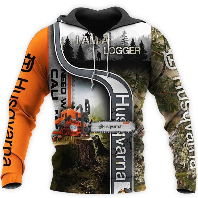 Logger Worker Lumberjack Chainsaw Retro Pullover 3DPrint Men/Women Streetwear Casual Funny Hoodies Oversized Harajuku 3XL