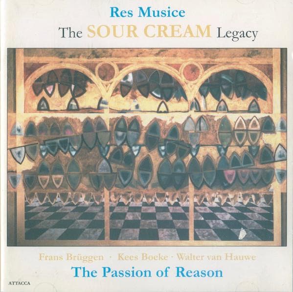 CD SOUR CREAM - The Passion of Reason Babel96823 Attacca 1996 Europe Classical Used