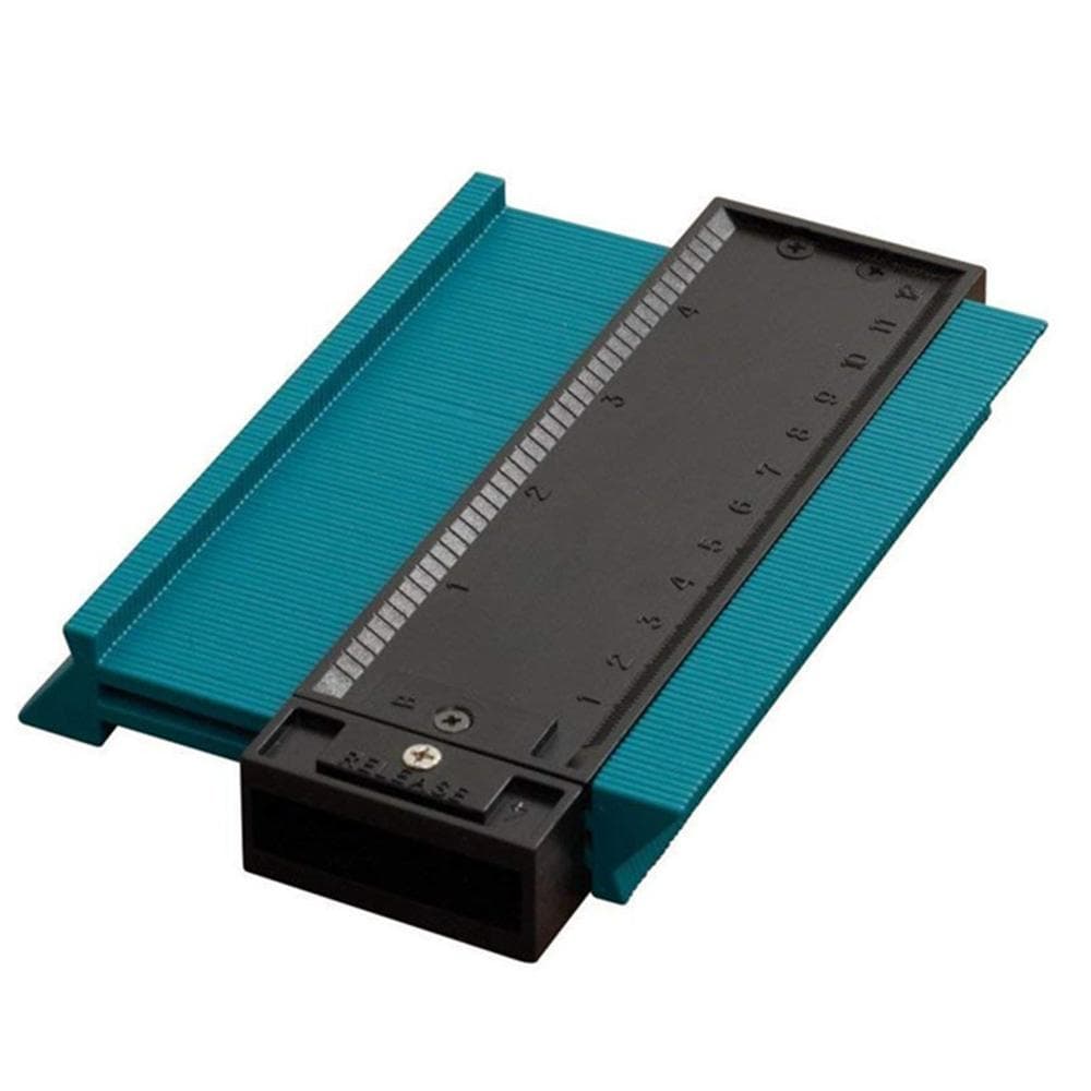 Shape Gauge Duplicator Profile Duplication Gauge Contour Template Plastic Contour Copy Duplicator Measuring Tool green