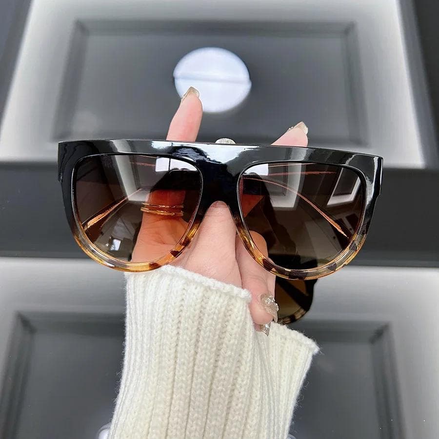 Fashion Square Sunglasses Women Men Designer Cool Gradient Sun Glasses Outdoor Travel Colorful Oculos De Sol Other
