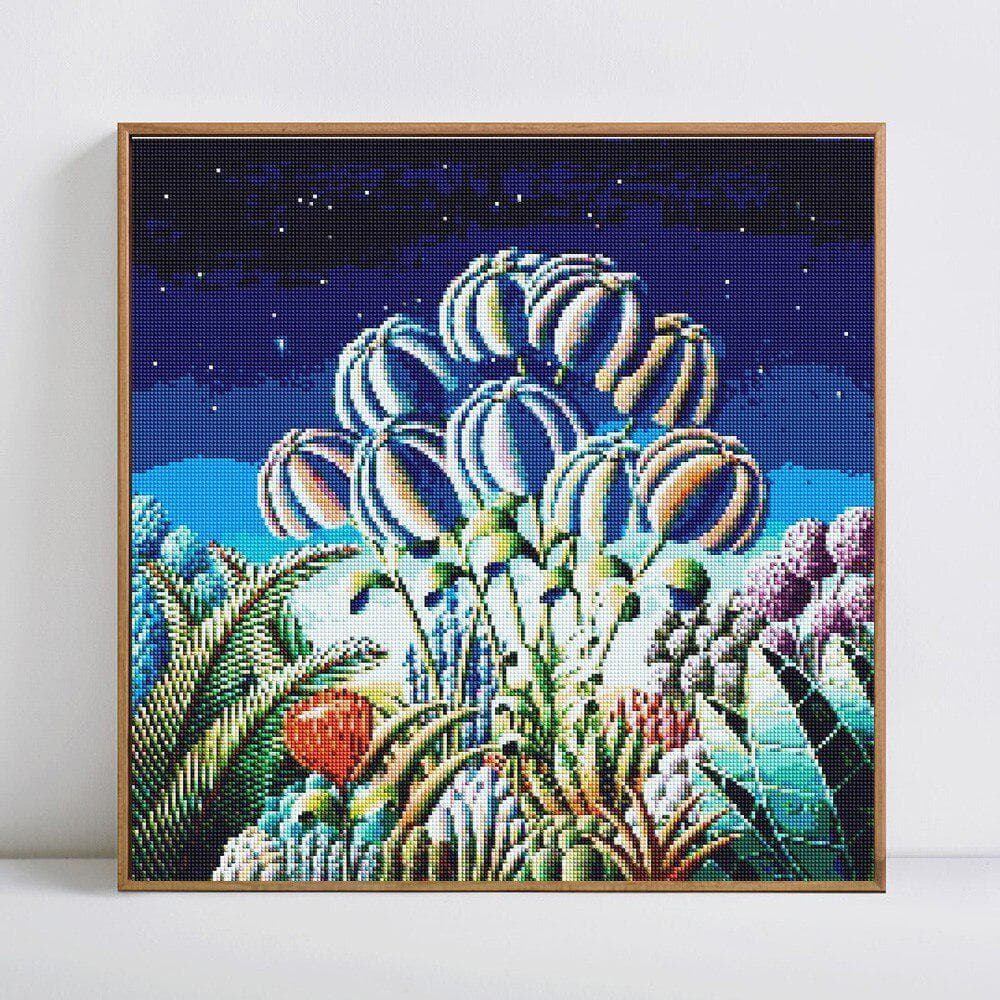 5D DIY Diamond Embroidery Tree Full Round Diamond Painting Mosaic Cross Stitch Rhinestone Pictures 30x30CM