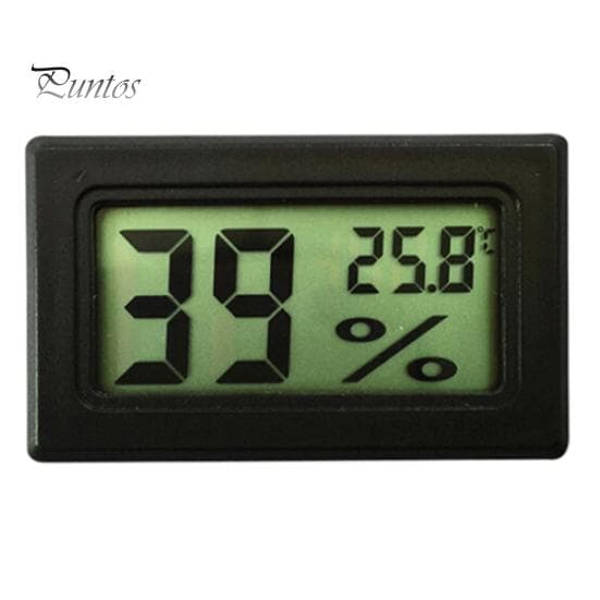 LCD Indoor Room Temperature Humidity Meter Thermometer Hygrometer