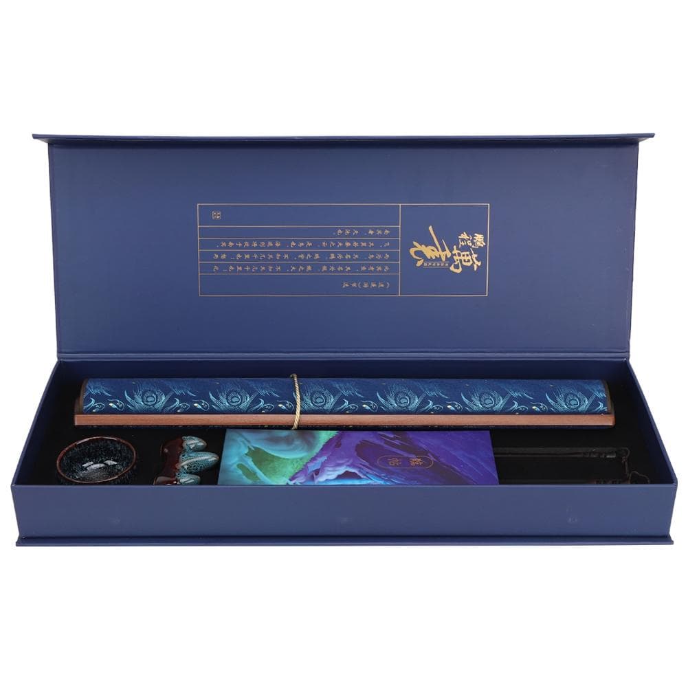 Water Writing Cloth Set Reusable Chinese Calligraphy Practice Drawing Brush Tool Gift