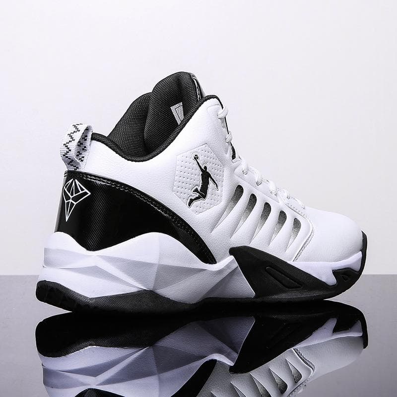 Men's Basketball Shoes Breathable Cushioning Non-Slip Wearable Runing Shoes Gym Training Athletic Basketball Sneakers for Women 44