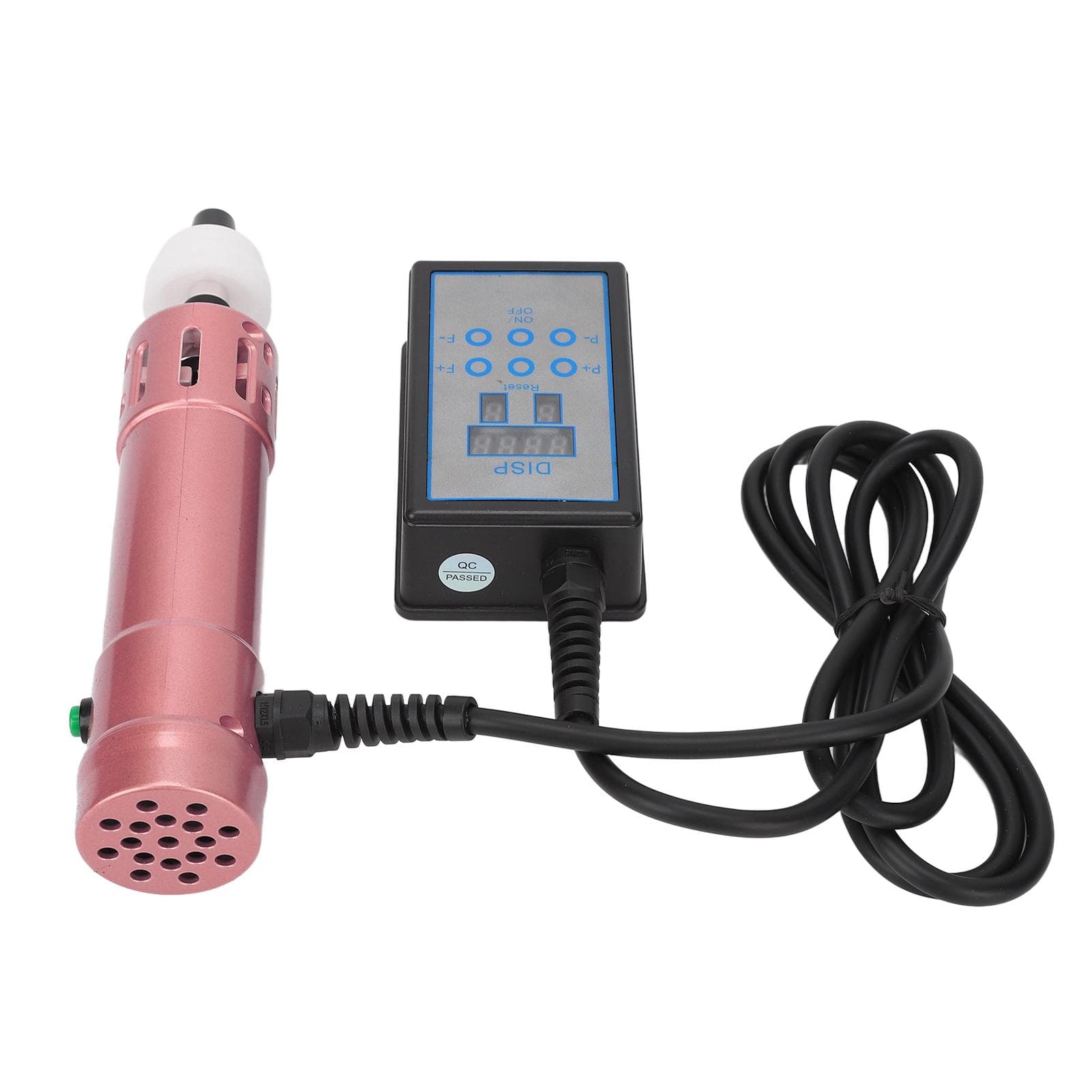 Shockwave Treatment Machine Electromagnetic Extracorporeal Shock Wave Therapy Massager Rose Gold EU Plug