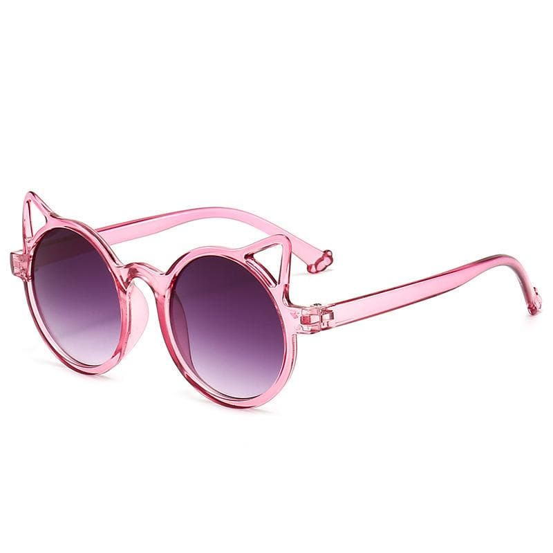 Girls Boys Cute Animal Cartoon Ears Sunglasses Outdoor Sun Protection Children Lovely Vintage Classic Kids