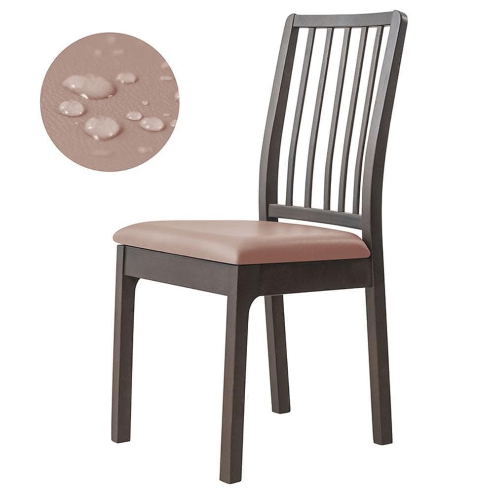 Long Lasting Durability Dining Room PU Leather Note grey