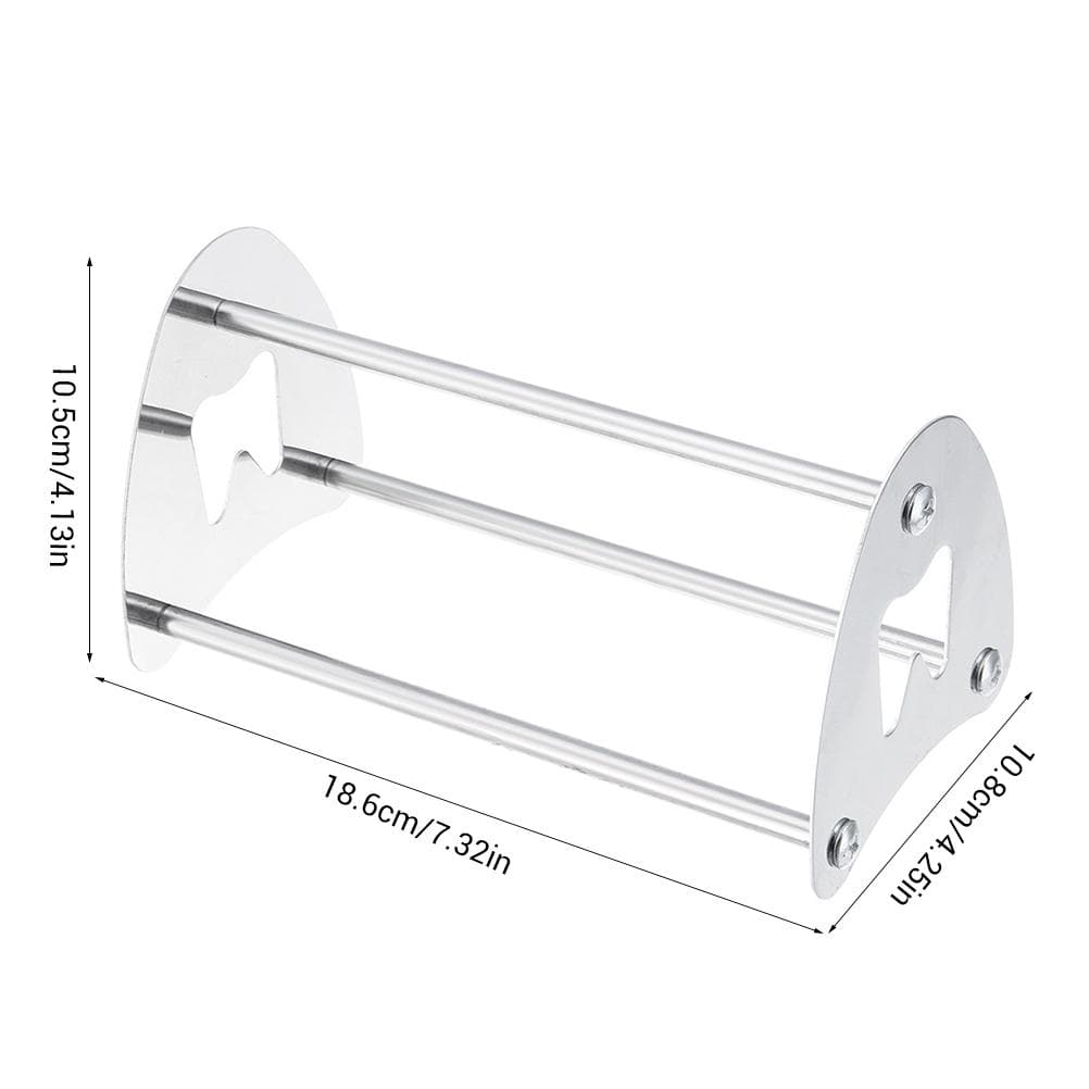 Stainless Steel Stand Holder for Dental Orthodontic Pliers Forceps Scissors for Dentist Oral Tool silver