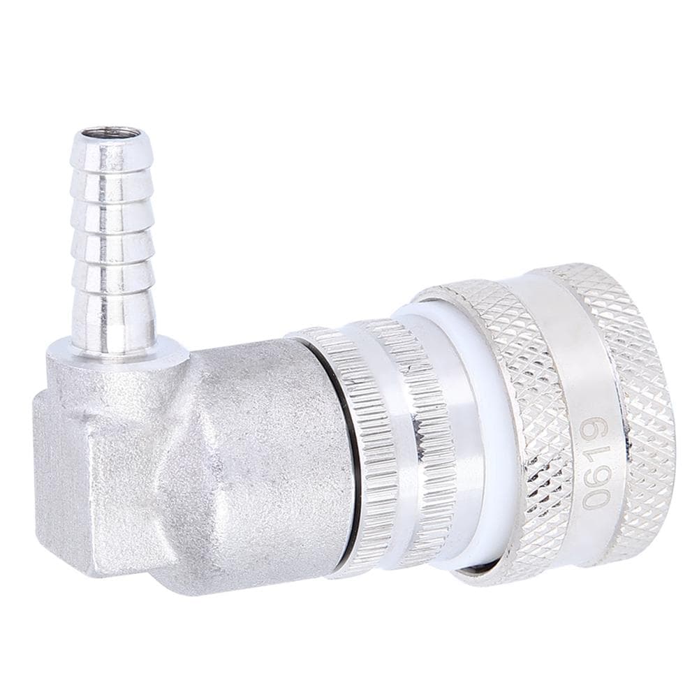 Homebrew Beer Stainless Steel Ball Lock Beer Keg Coupler Gas Quick Connector Dispenser