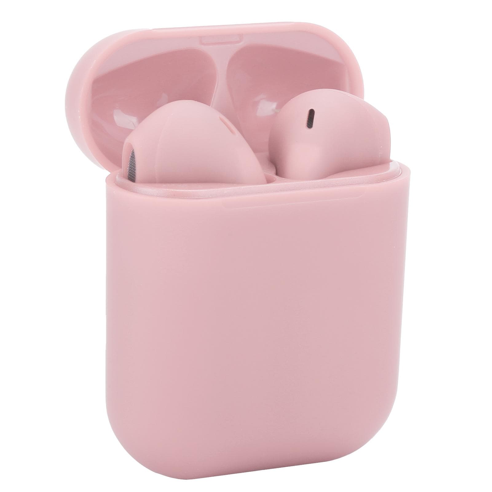 TWS Bluetooth 5.0 Wireless Earbuds Touch Control Headset Earphone with Charging CasePink pink
