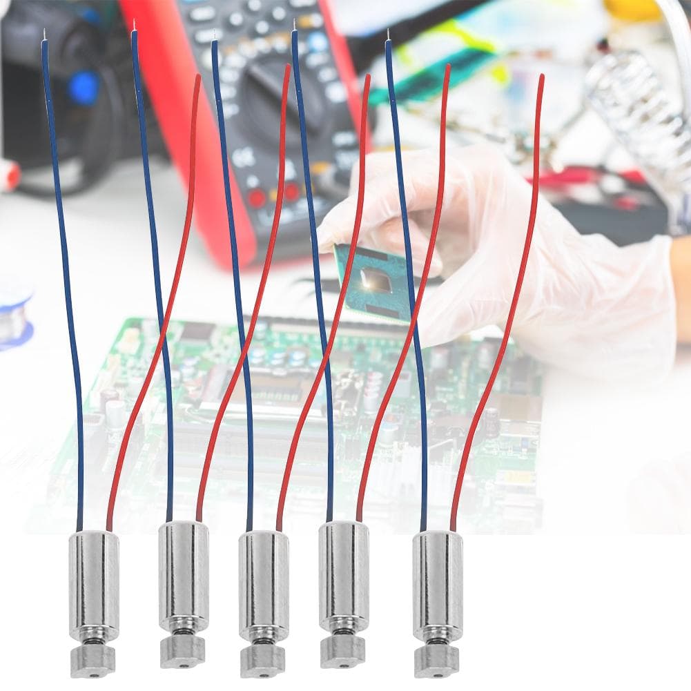 5PCS Copper Miniature Coreless Vibration Motor Vibrator for Mobile Phone Beauty Instrument