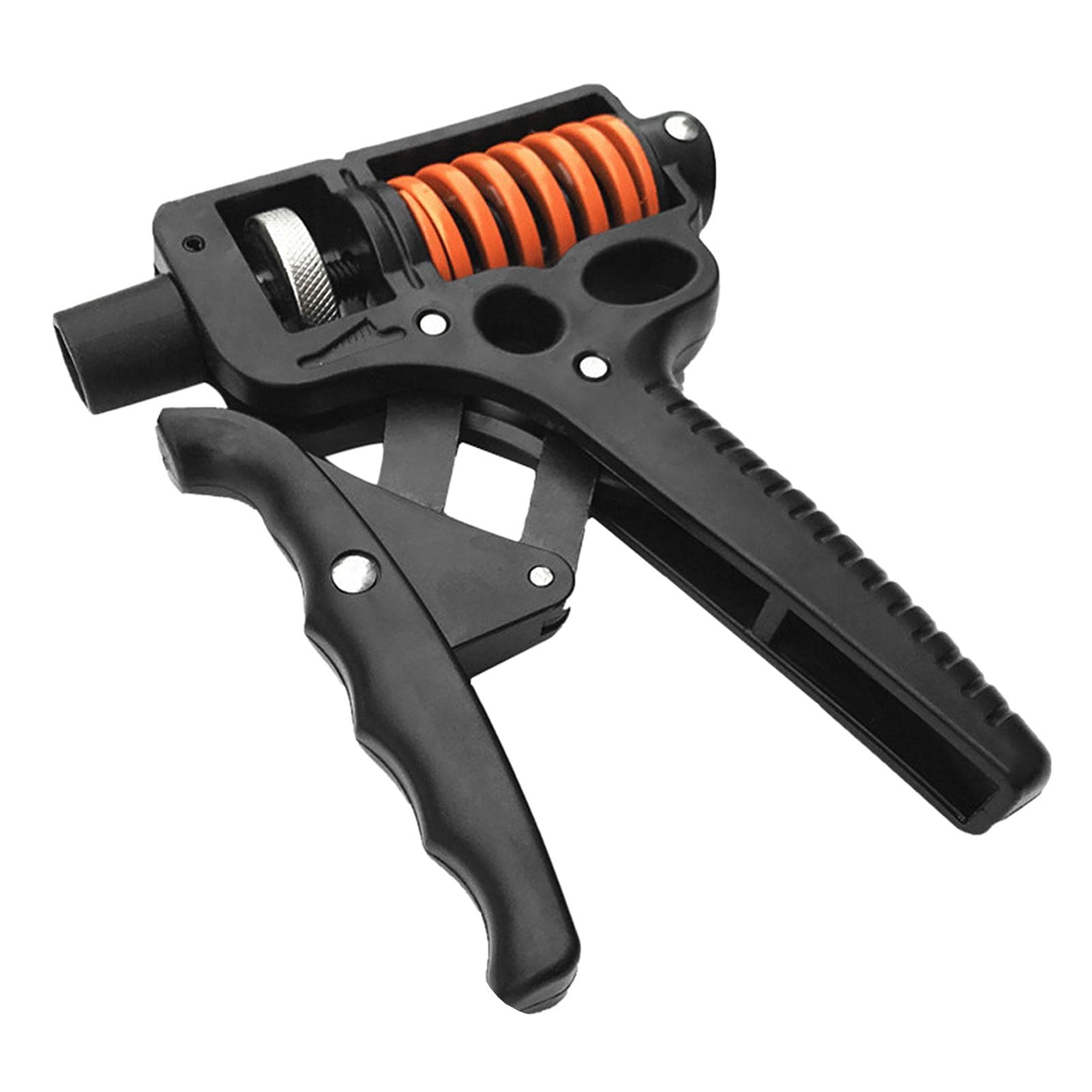 Adjustable Grip Strengthener Hand Exerciser 33-110lbs Gripper Hand Squeezer Wrist Forearms black