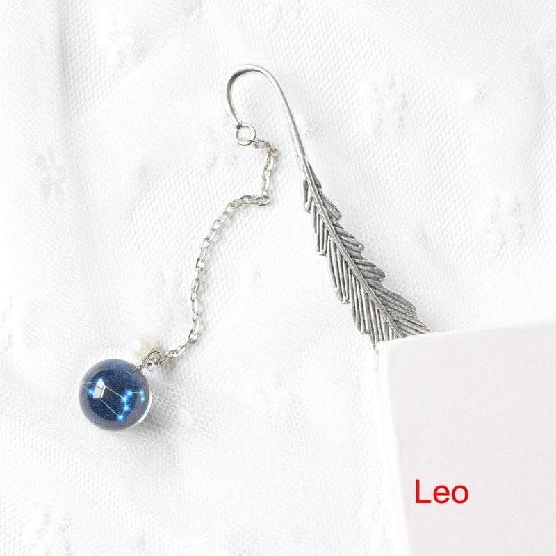 1 Pcs Luminous Twelve Constellations Creative School Office Supply Gift Bookmarks For Books Stationery Cute Bookmark